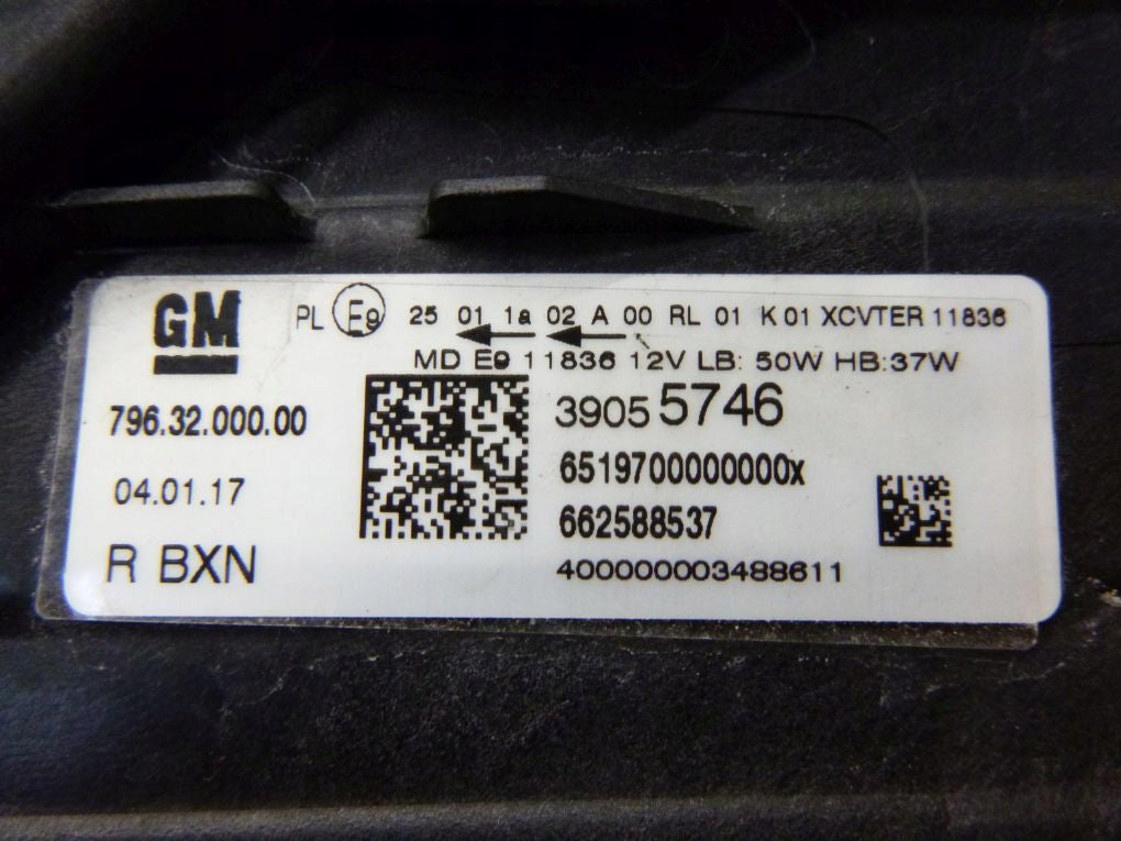 OPEL ASTRA 5 V K INTELI LUX LED HEADLIGHT RIGHT FRONT