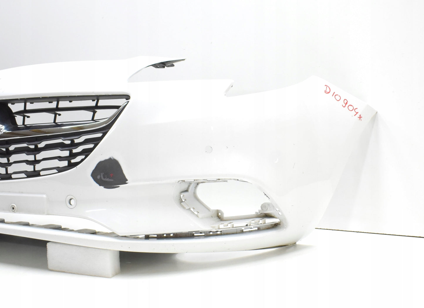 OPEL CORSA E FRONT BUMPER ORIGINAL + CHROME