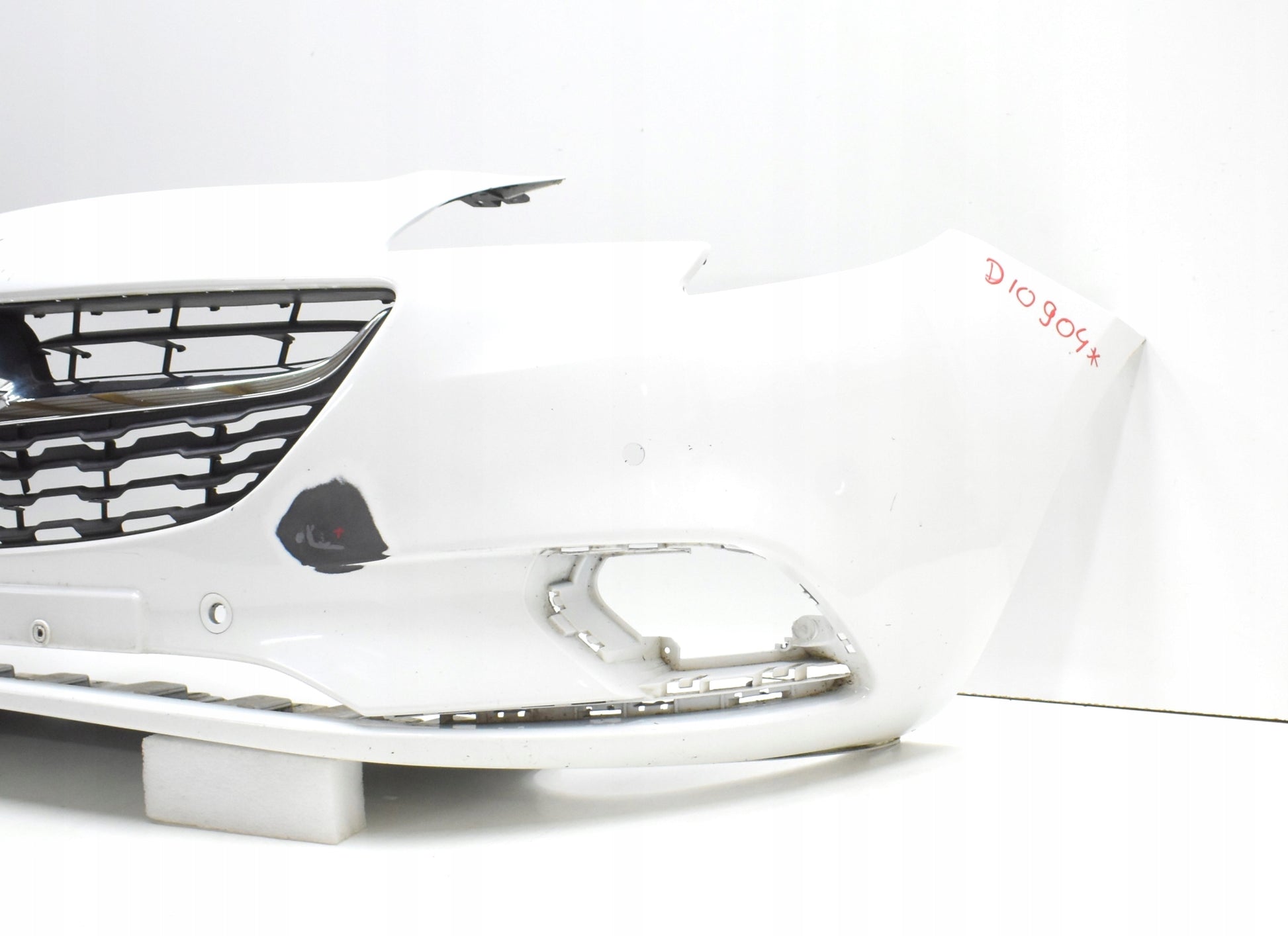 OPEL CORSA E FRONT BUMPER ORIGINAL + CHROME