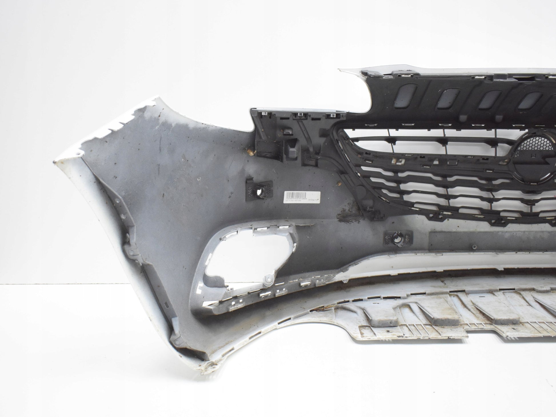 OPEL CORSA E FRONT BUMPER ORIGINAL + CHROME