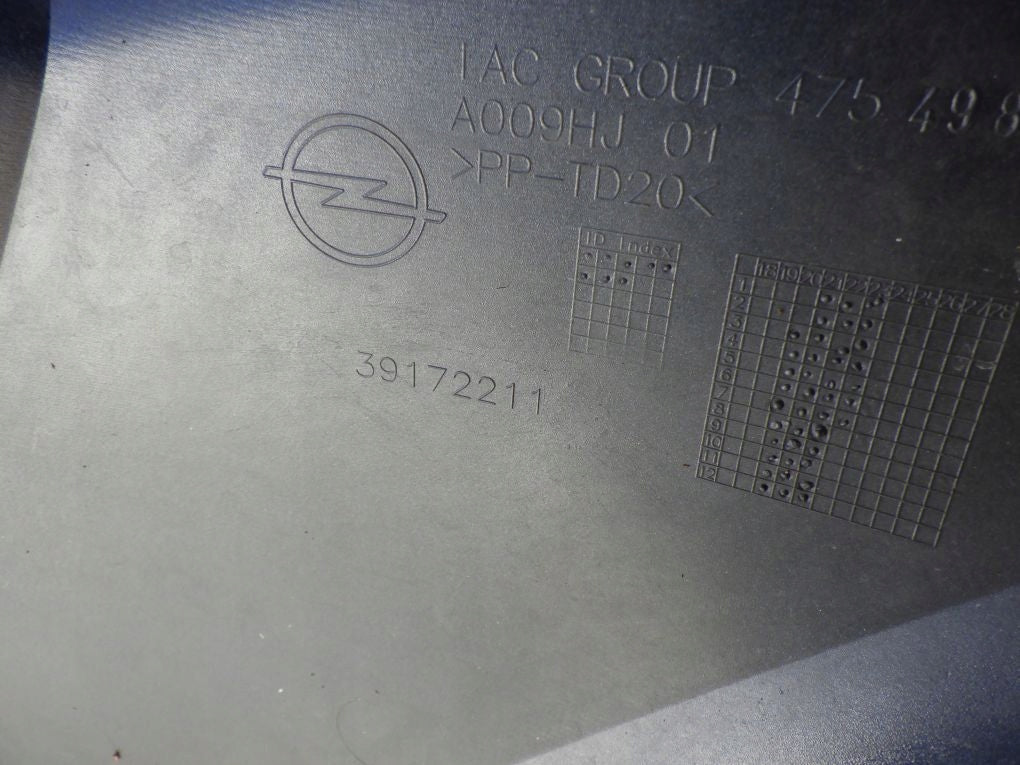 OPEL CROSSLAND X P17 LIFT 2020- front bumper