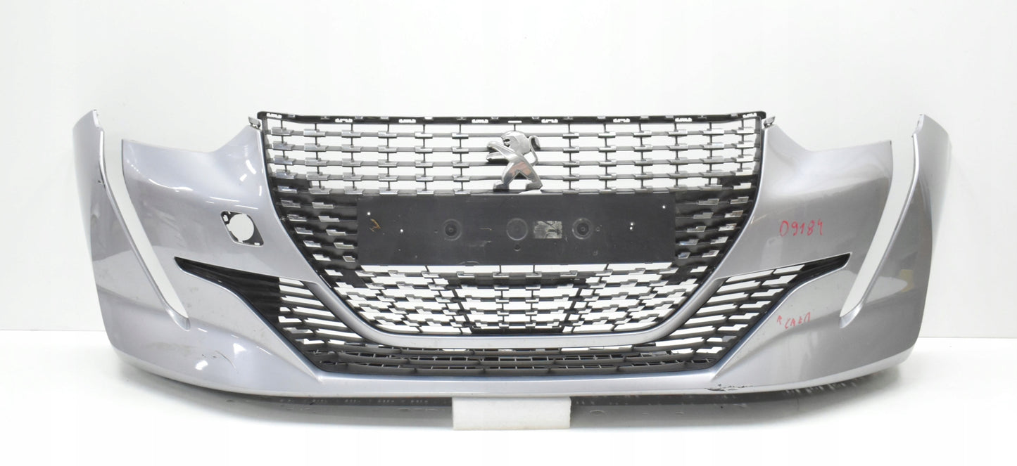 PEUGEOT 208 II FRONT BUMPER FRONT ORIGINAL + PANEL