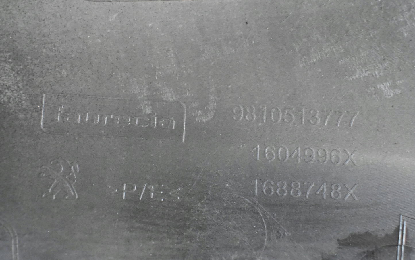 PEUGEOT 208 LIFT FRONT BUMPER ORIGINAL