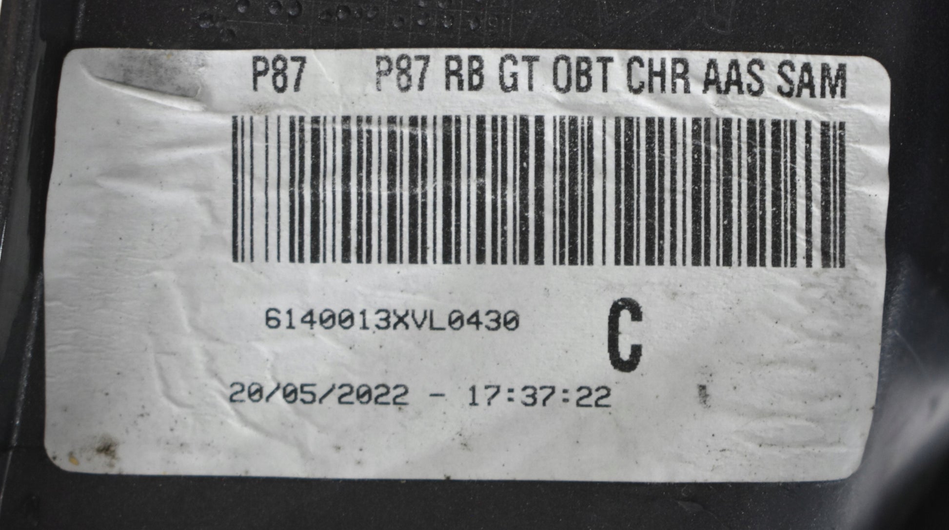 PEUGEOT 5008 II REAR BUMPER + BOTTOM