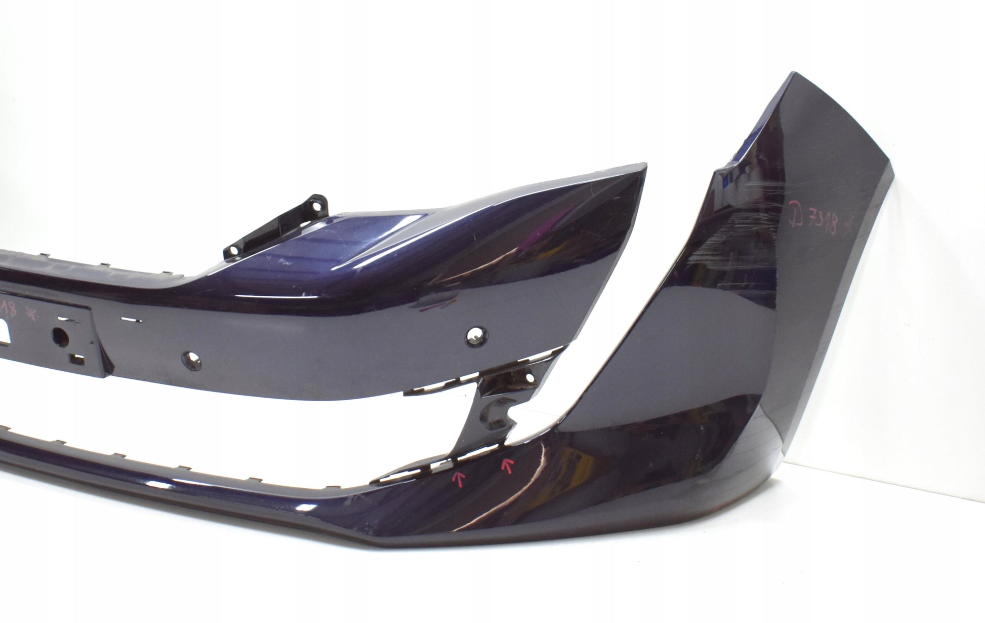 PEUGEOT 508 II FRONT BUMPER + MOUNTS