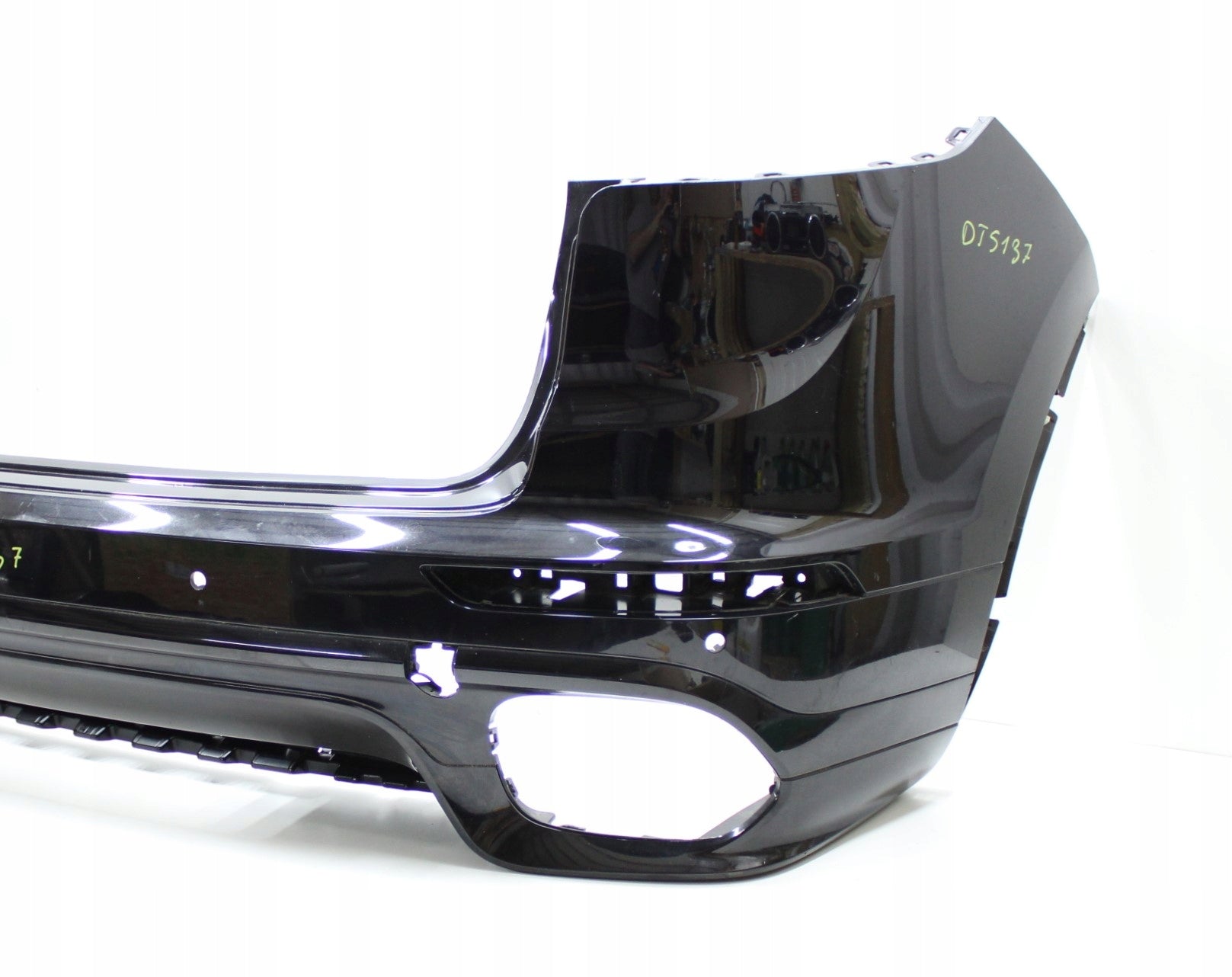 PORSCHE CAYENNE II 7P5 LIFT GTS TURBO REAR BUMPER ORG + LOWER PART