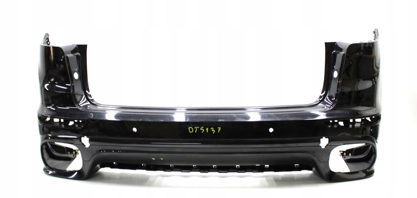 PORSCHE CAYENNE II 7P5 LIFT GTS TURBO REAR BUMPER ORG + LOWER PART