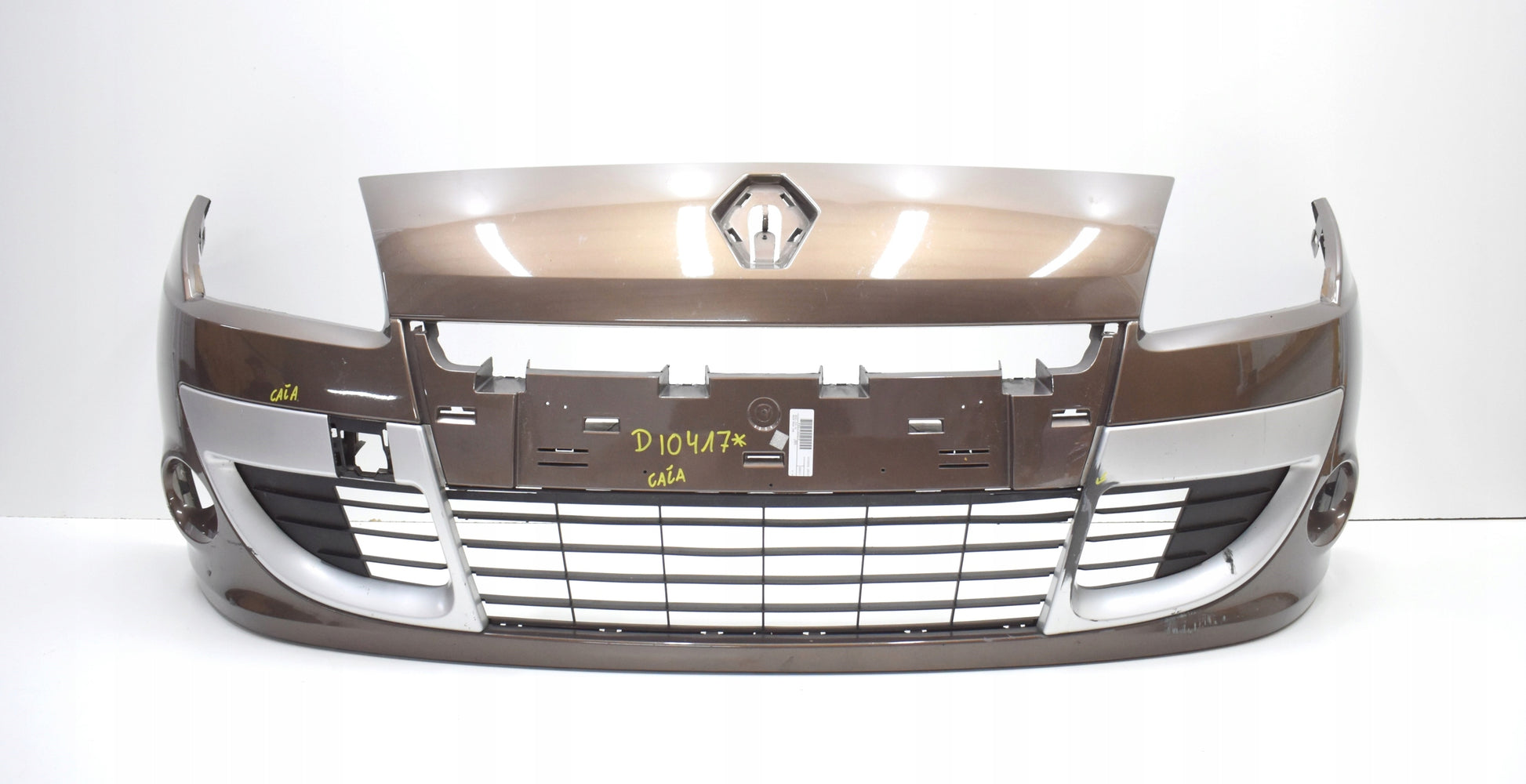 RENAULT SCENIC III FRONT BUMPER ORG + GRILLES