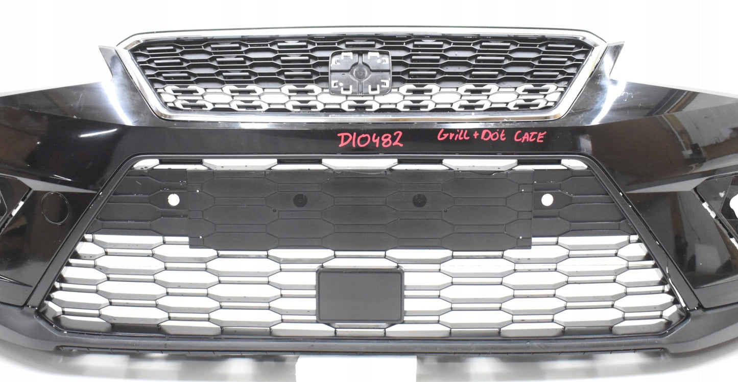 SEAT ARONA 6F9 FRONT BUMPER ORG + GRILLE + BOTTOM