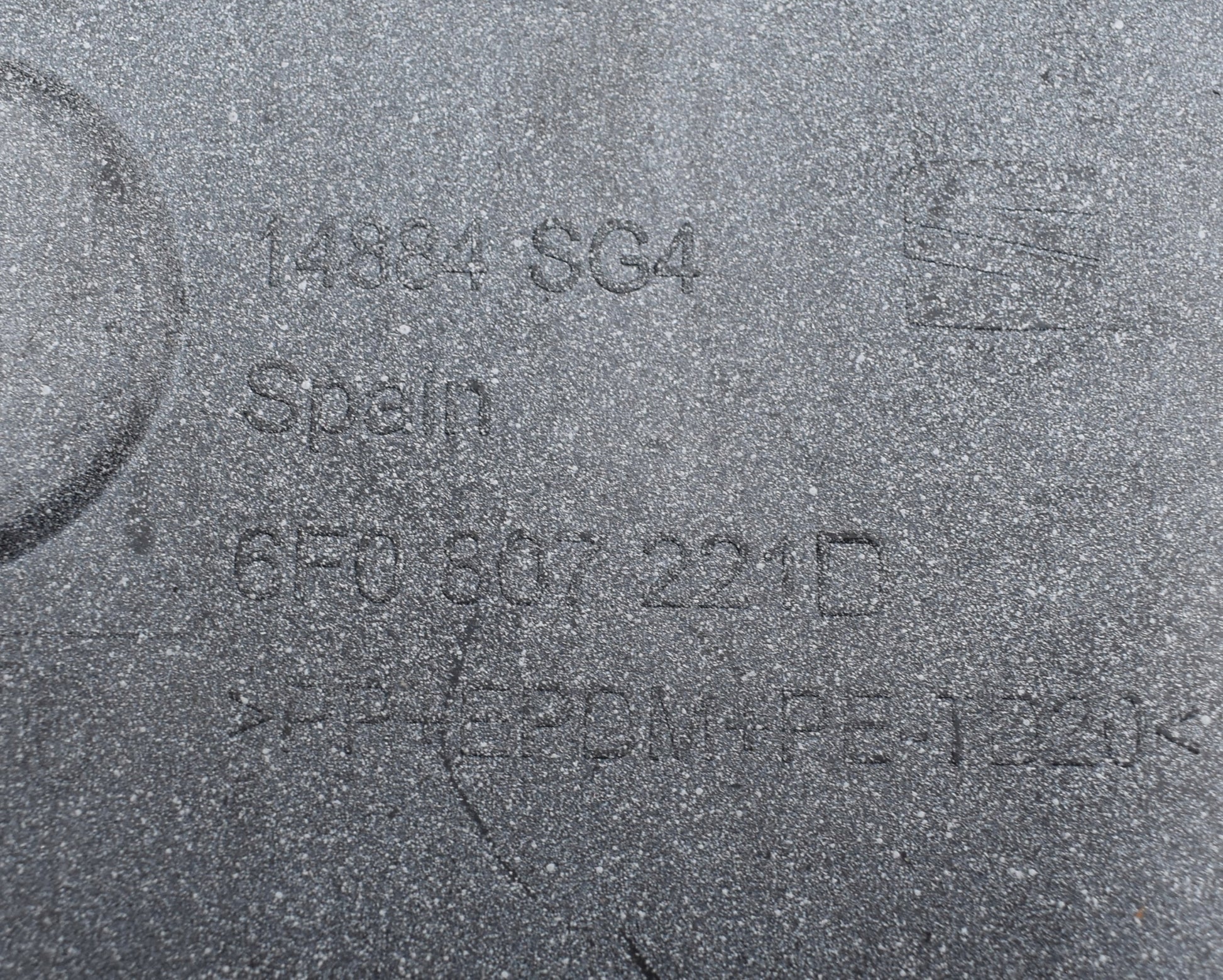 SEAT IBIZA V 6F0 FRONT BUMPER ORG + GRILLE