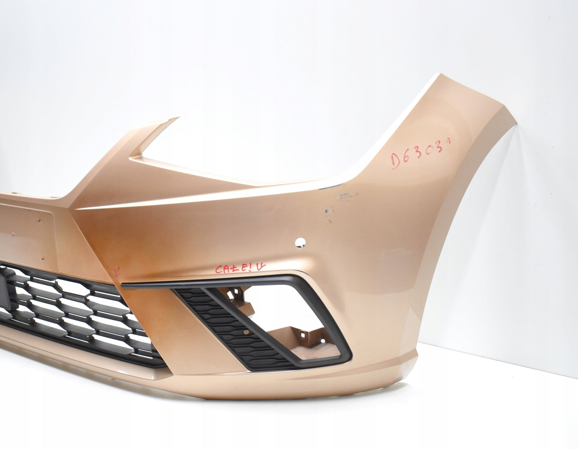 SEAT IBIZA V 6F0 FRONT BUMPER ORG + GRILLE