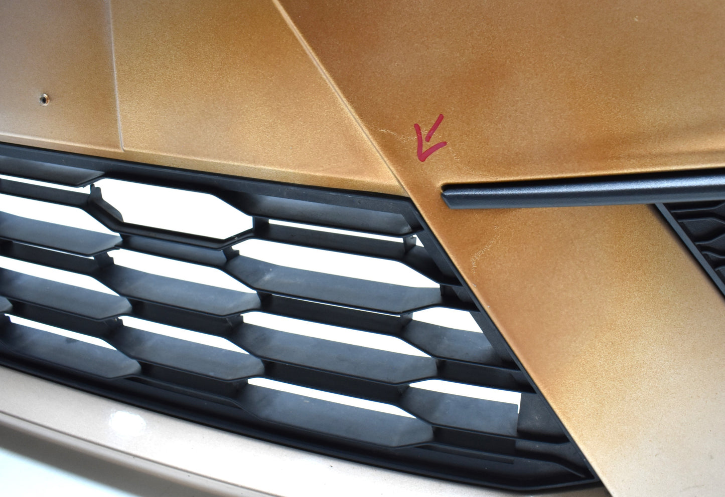 SEAT IBIZA V 6F0 FRONT BUMPER ORG + GRILLE