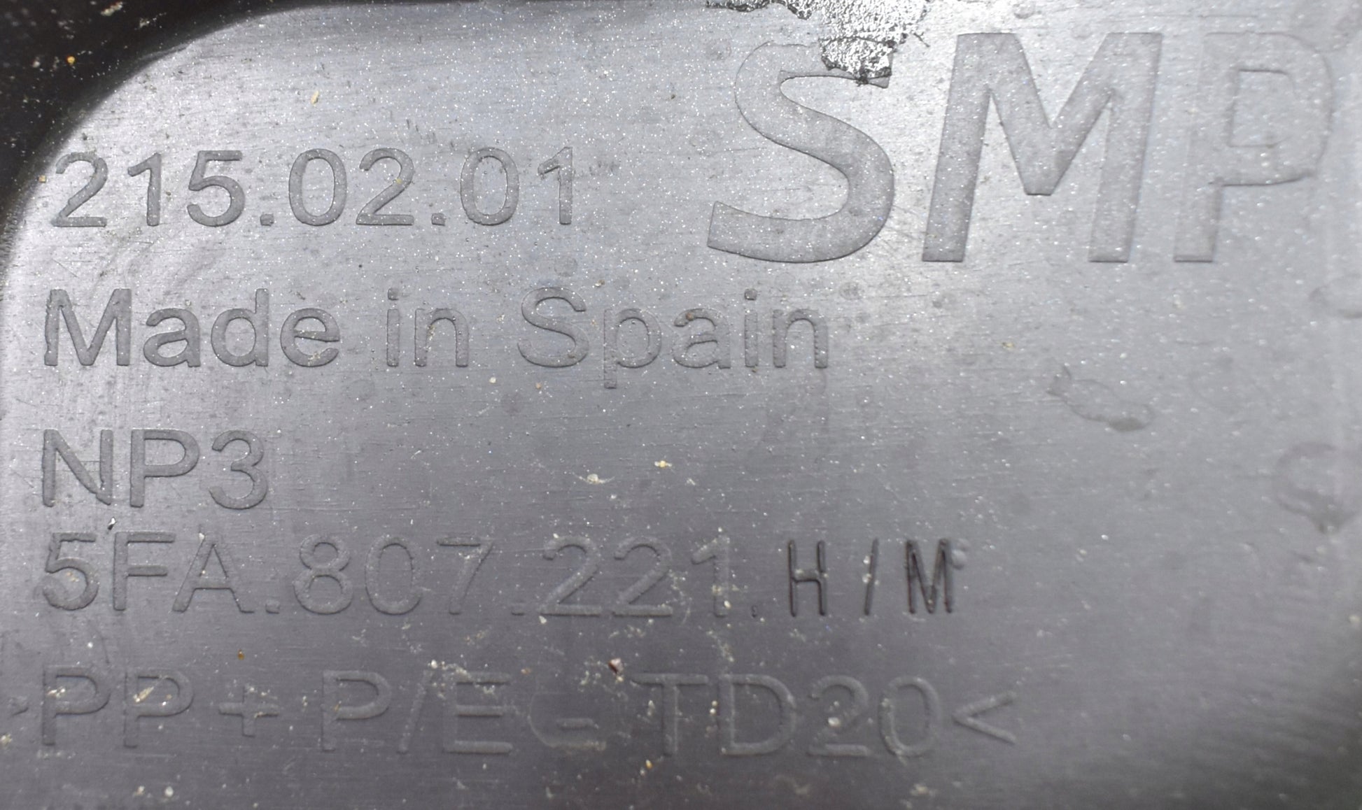 SEAT LEON IV 5F FRONT BUMPER FRONT ORIGINAL