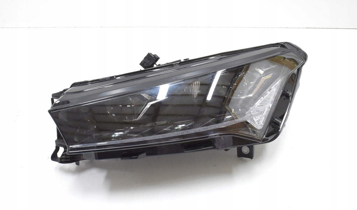 SKODA ENYAQ 5LB LEFT FRONT HEADLIGHT CRYSTAL ORG EU 5LB941015H