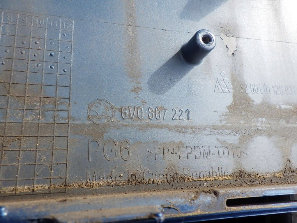 SKODA FABIA III 3 6V0 2014- Front Bumper