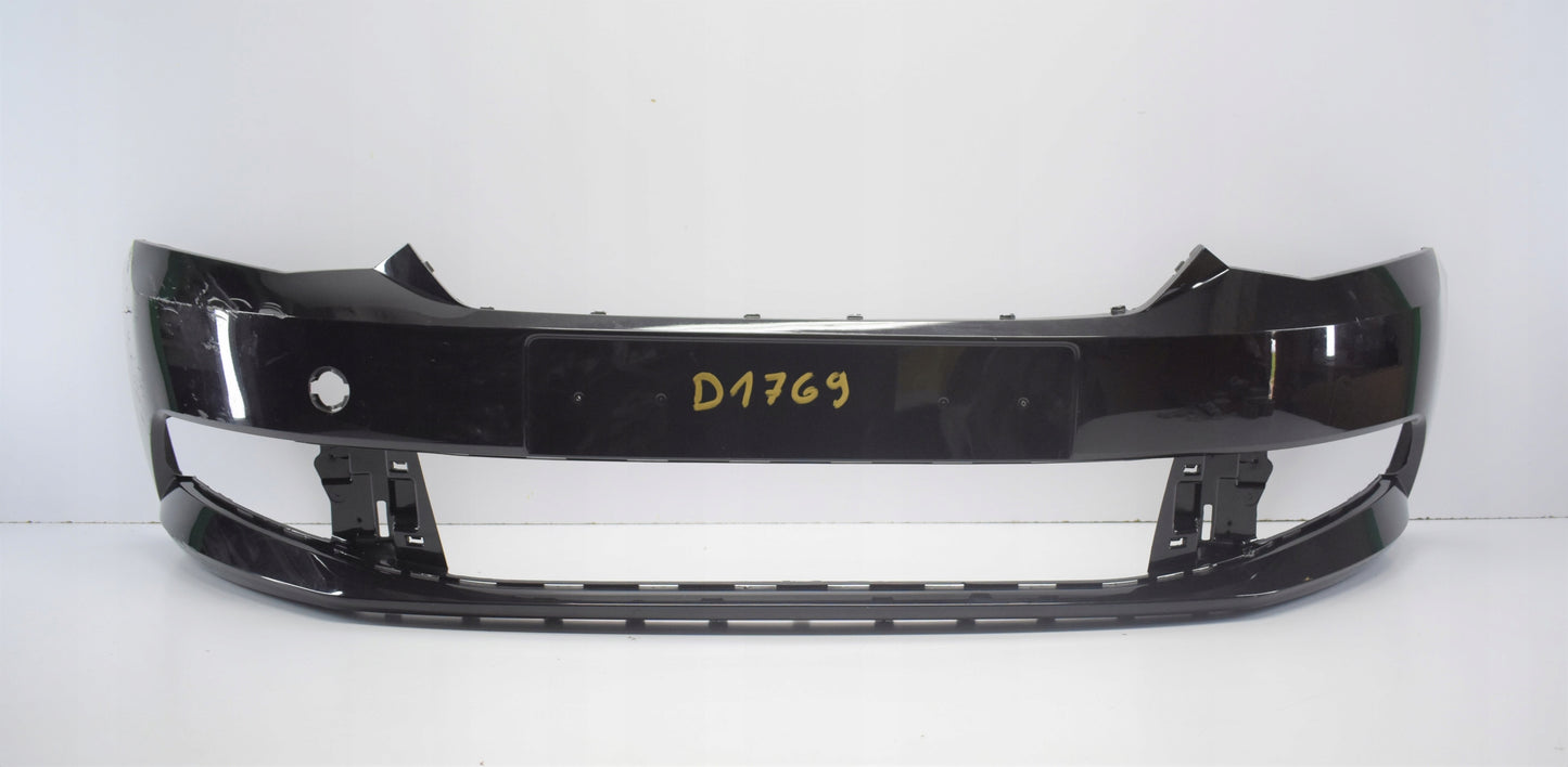 SKODA FABIA III 6V FRONT BUMPER SUPER CONDITION ORG!