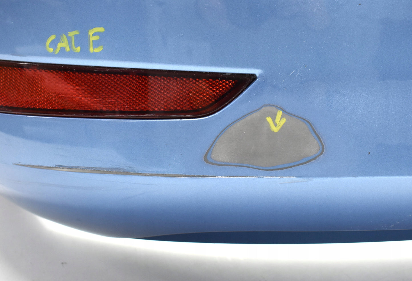 SKODA FABIA III 6V9 LIFT REAR BUMPER ORIGINAL ESTATE