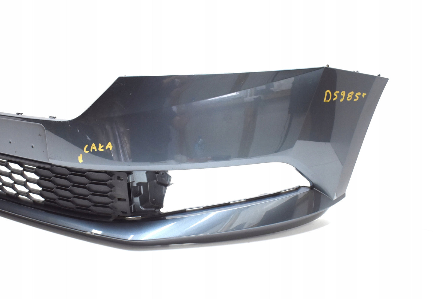 SKODA FABIA III LIFT 6V FRONT BUMPER ORG + GRILLE