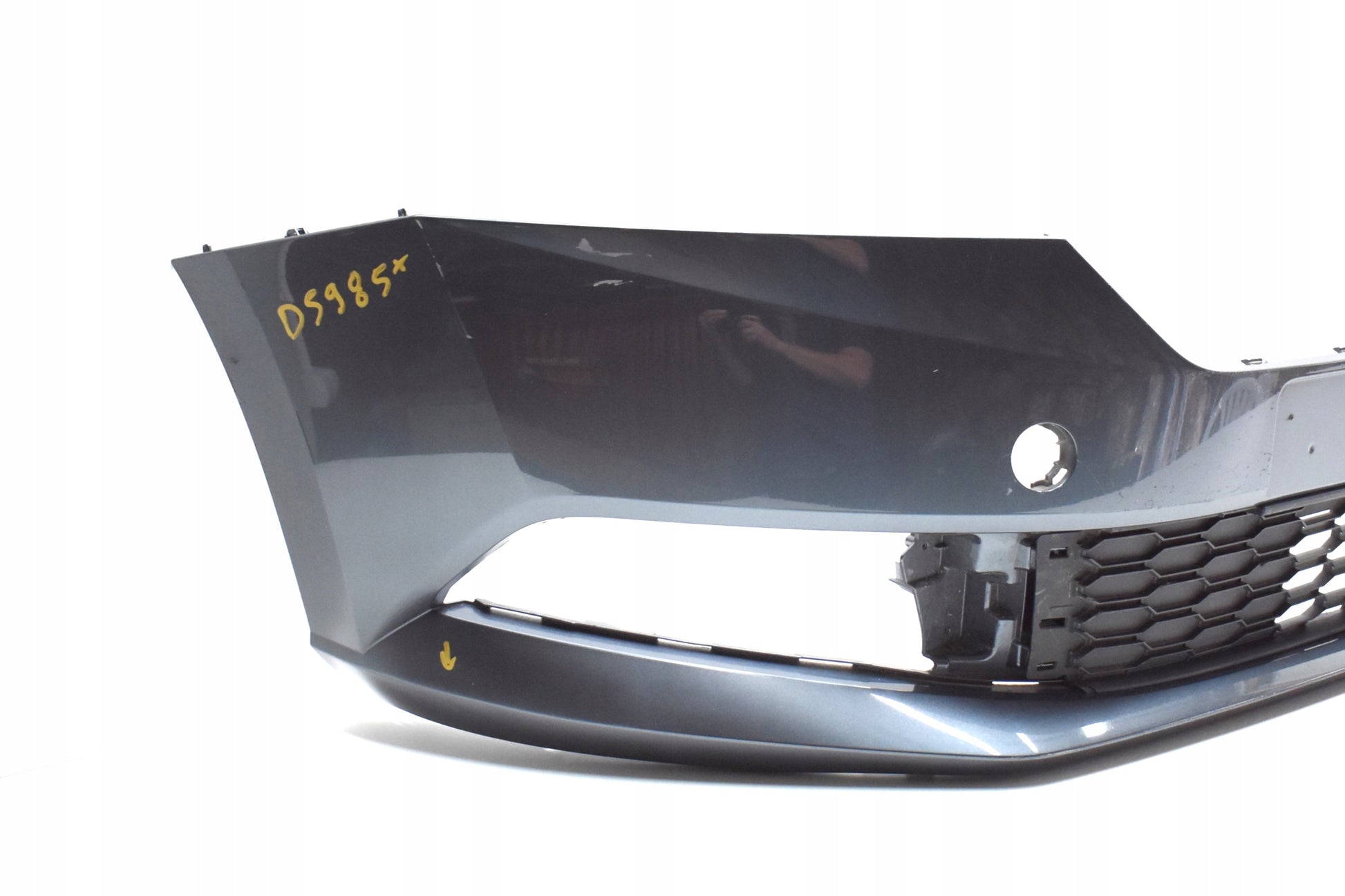 SKODA FABIA III LIFT 6V FRONT BUMPER ORG + GRILLE