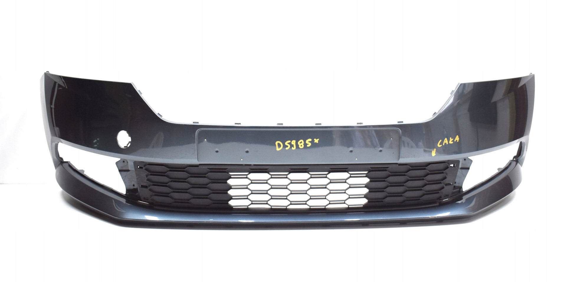 SKODA FABIA III LIFT 6V FRONT BUMPER ORG + GRILLE