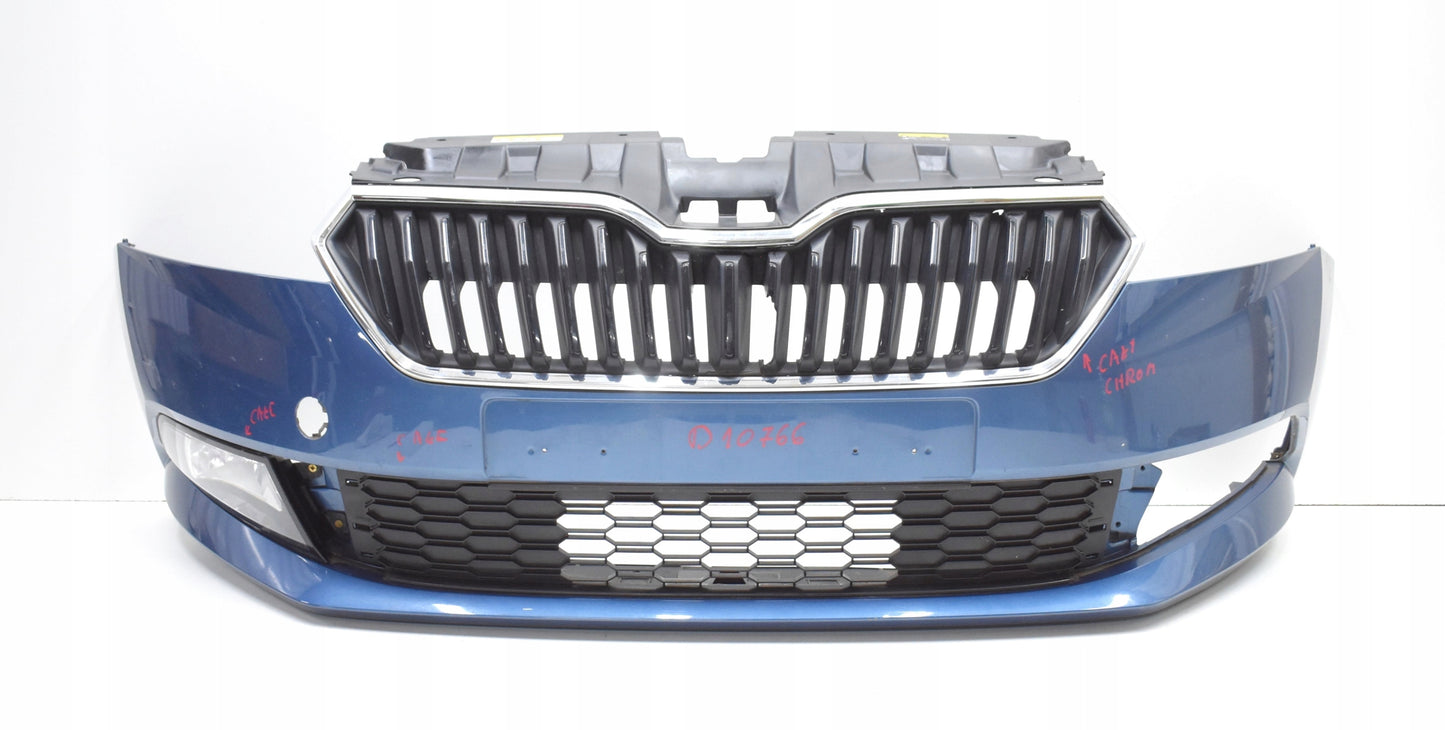 SKODA FABIA III LIFT 6V0 FRONT BUMPER ORG