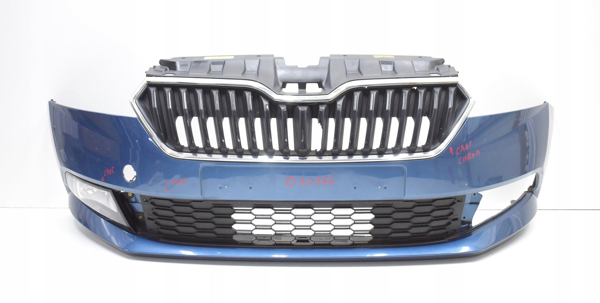 SKODA FABIA III LIFT 6V0 FRONT BUMPER ORG