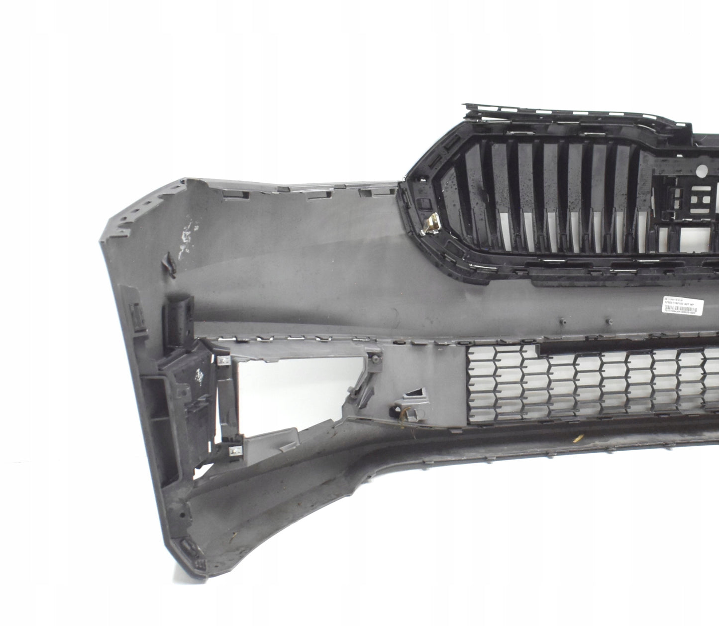 SKODA FABIA IV 6VA FRONT BUMPER ORG + GRILLE