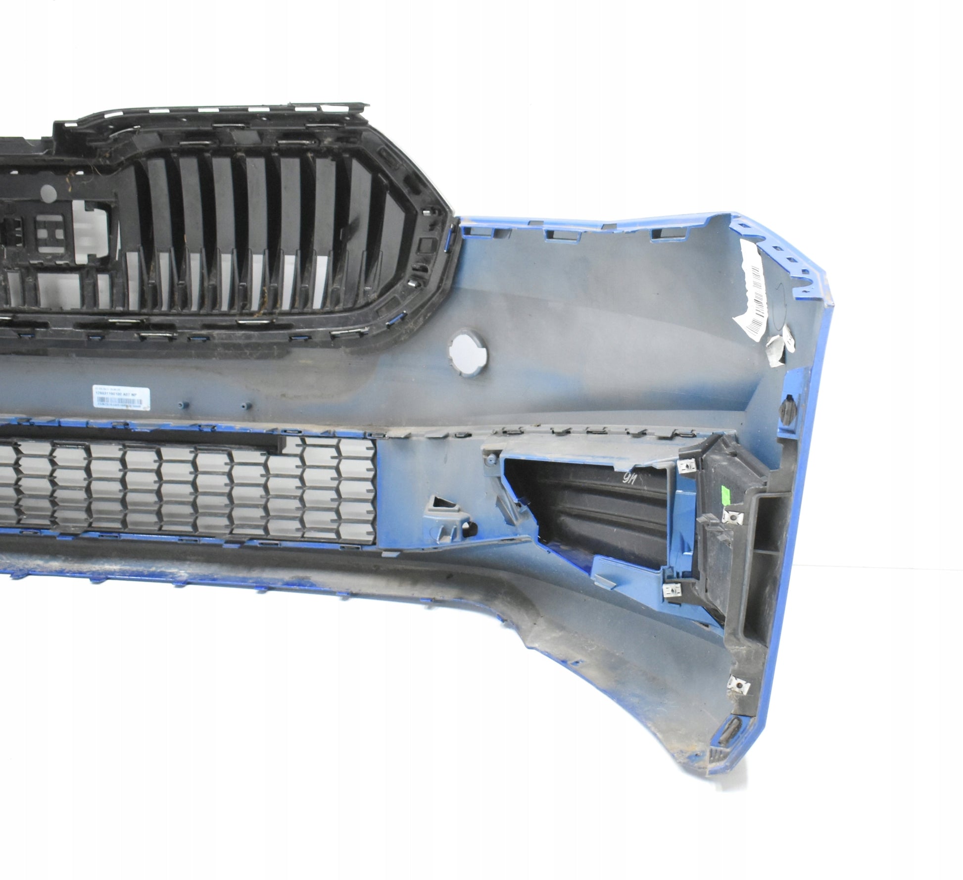 SKODA FABIA IV 6VA FRONT BUMPER ORIGINAL + GRILLES + GRILL