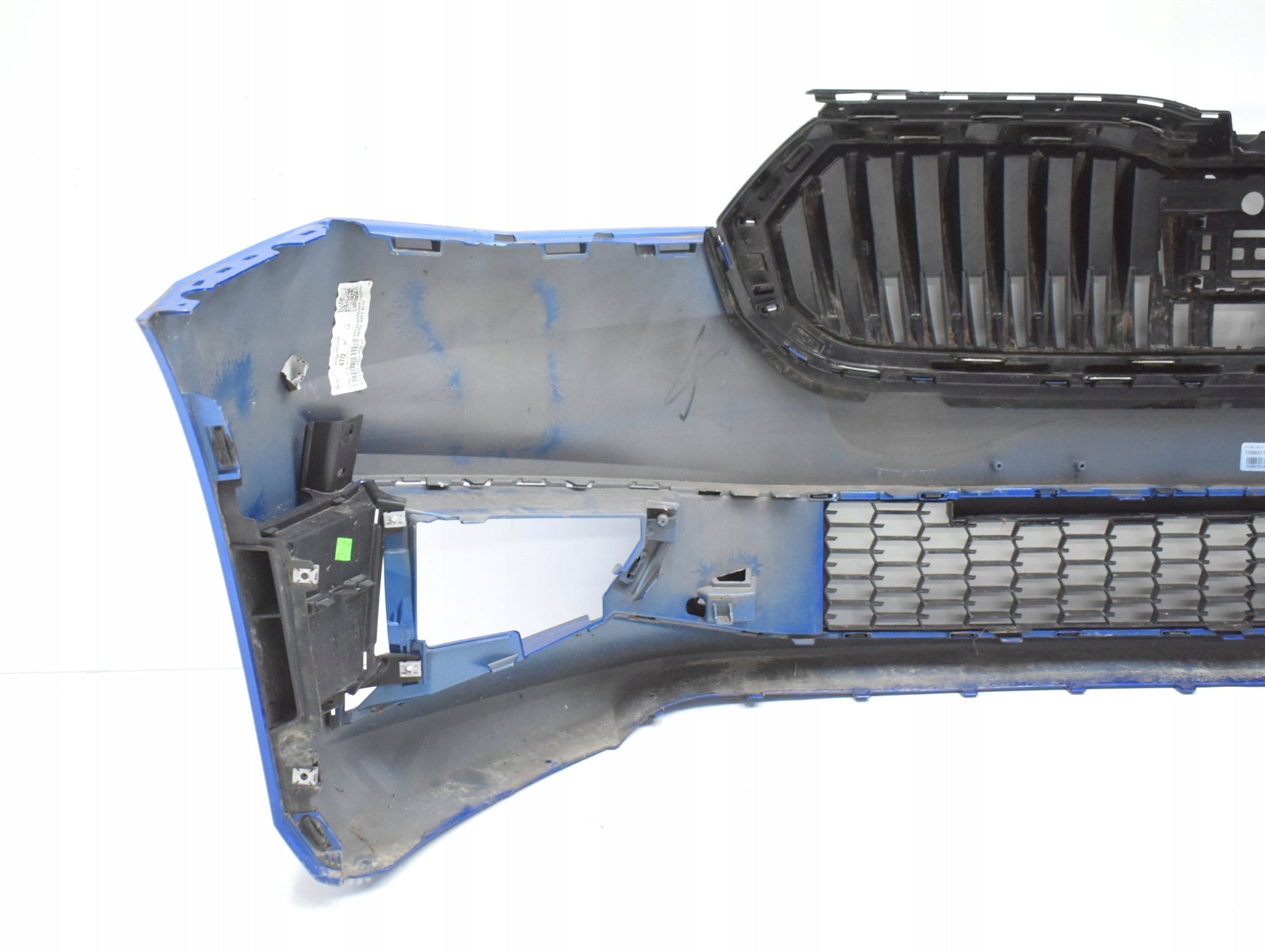 SKODA FABIA IV 6VA FRONT BUMPER ORIGINAL + GRILLES + GRILL