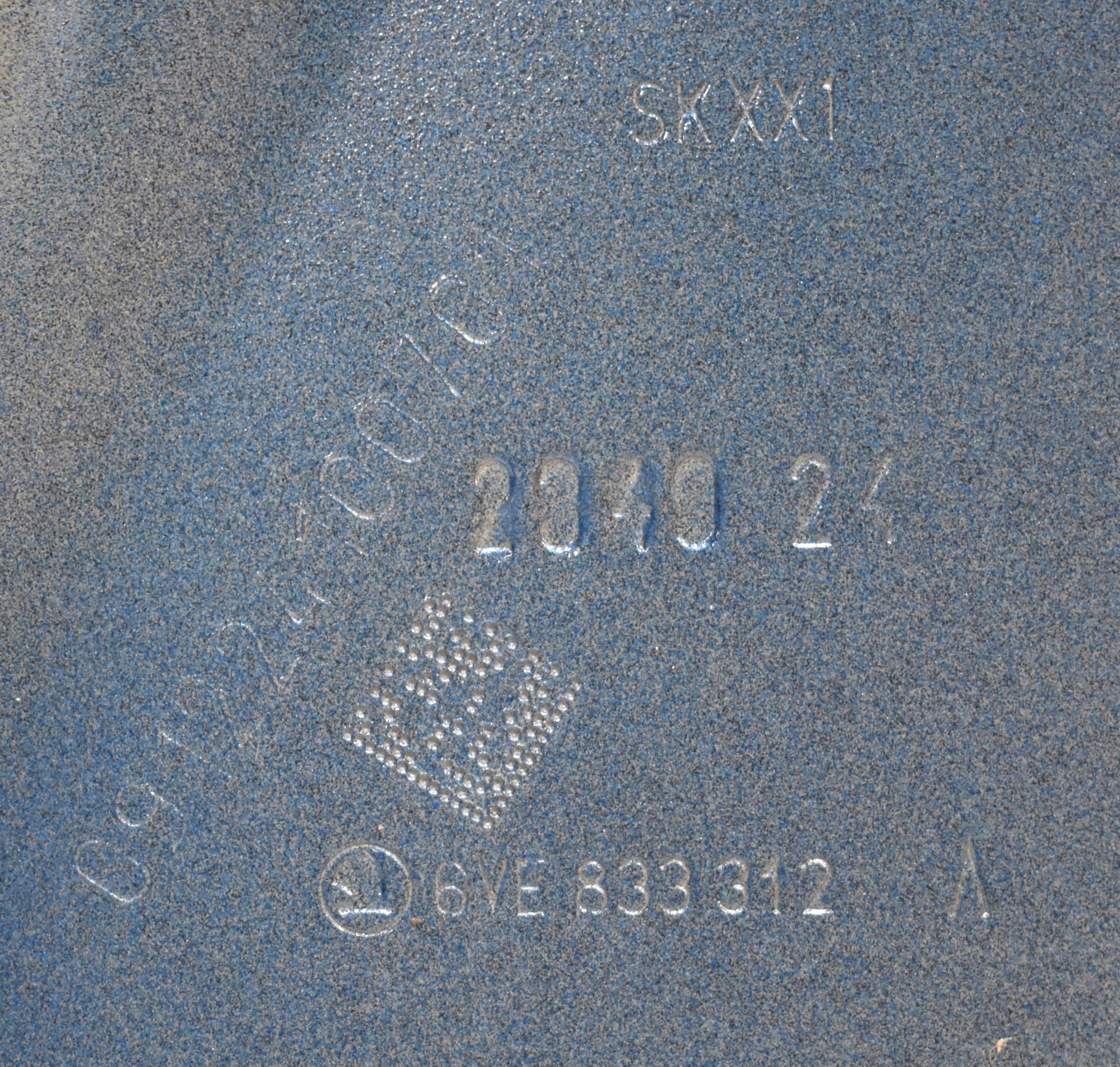 SKODA FABIA IV 6VE 6VA REAR RIGHT DOOR ORG HB