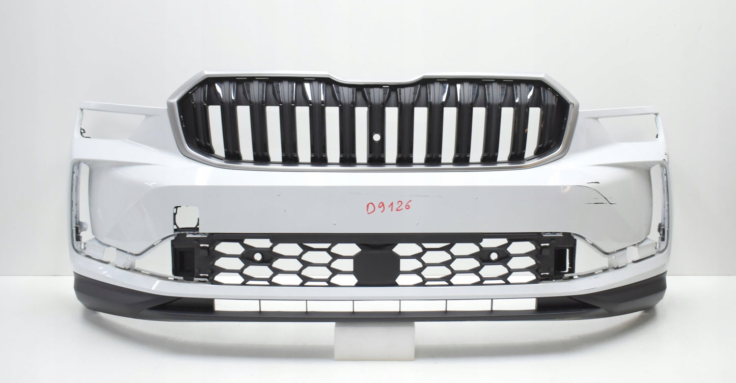 SKODA KODIAQ II 57H Original Front Bumper + Grill