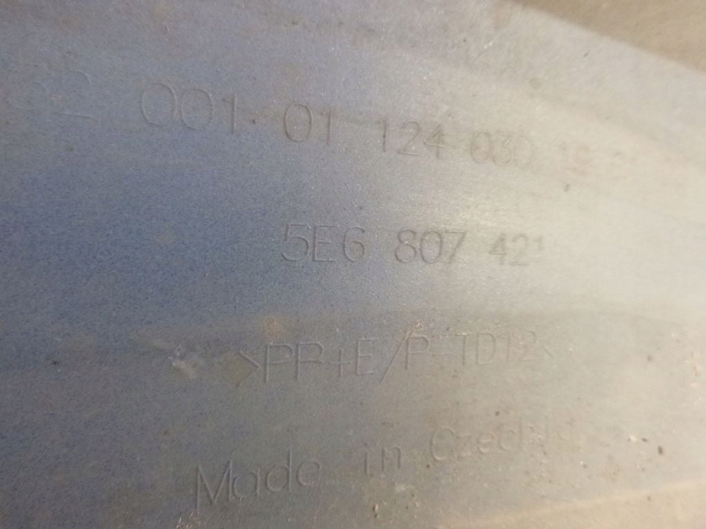 SKODA OCTAVIA IV 5E6 SEDAN 19- Rear Bumper