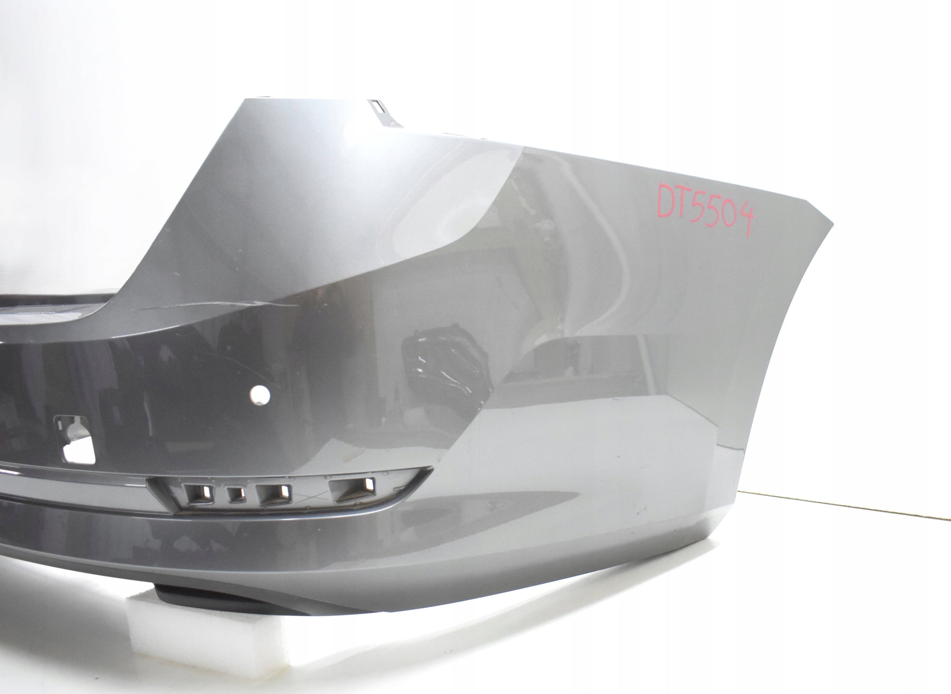 SKODA OCTAVIA IV 5E6 REAR BUMPER ORIGINAL SEDAN + BOTTOM