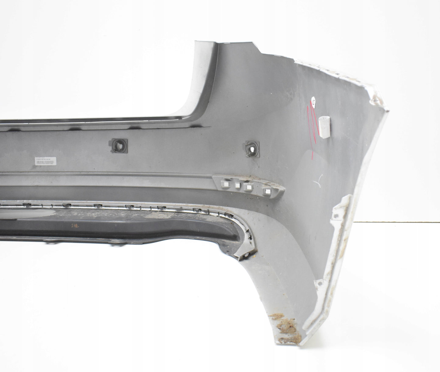 SKODA OCTAVIA IV 5E6 REAR BUMPER ORIGINAL SEDAN + BOTTOM