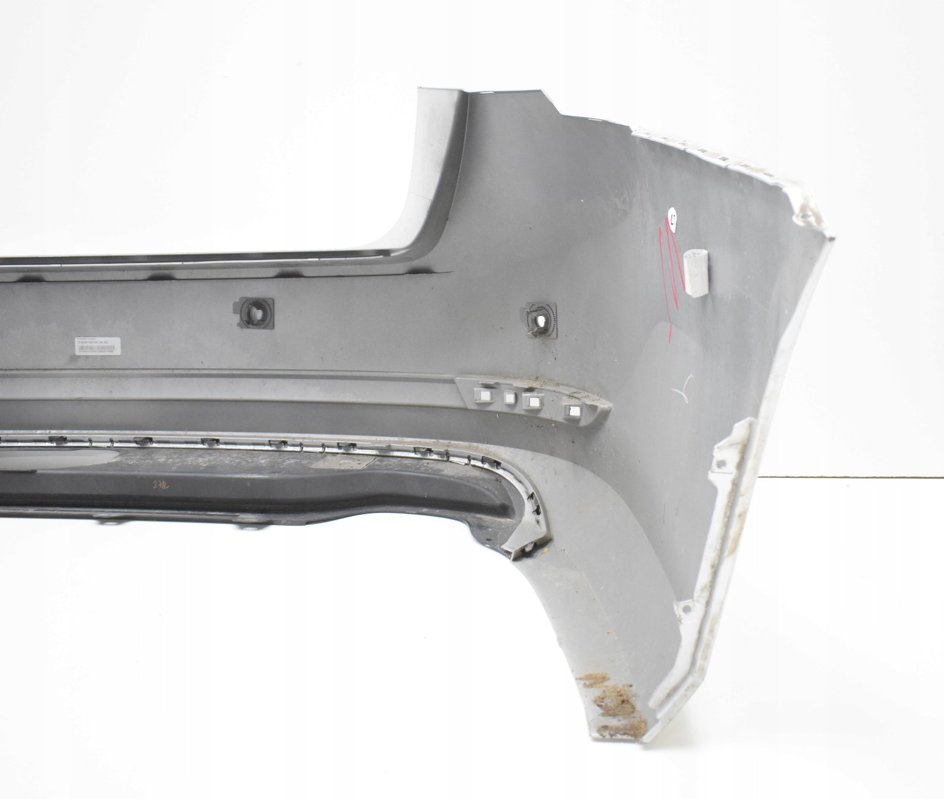 SKODA OCTAVIA IV 5E6 REAR BUMPER ORIGINAL SEDAN + BOTTOM