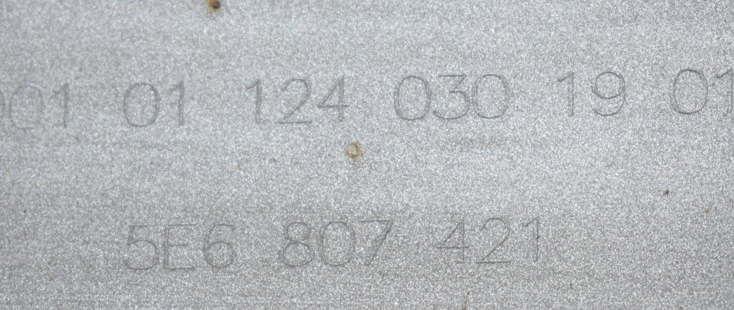 SKODA OCTAVIA IV 5E6 REAR BUMPER ORIGINAL SEDAN + BOTTOM