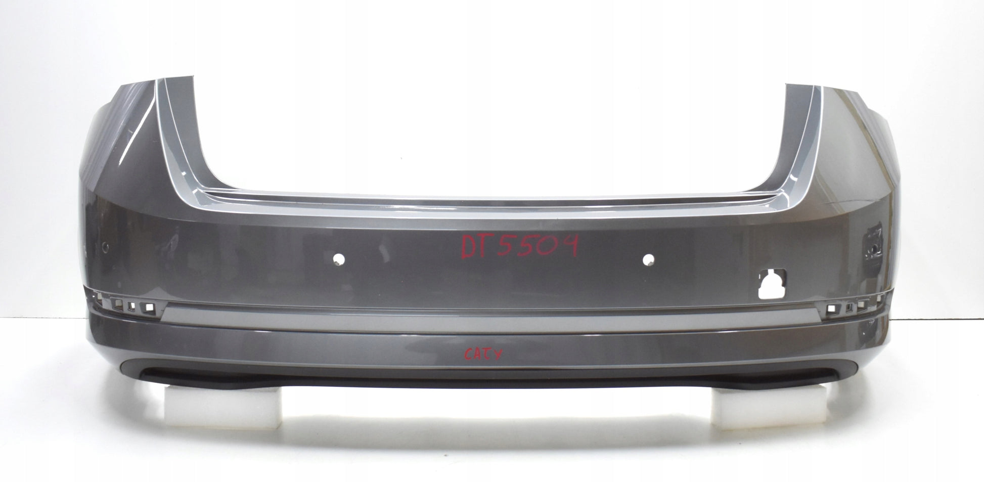 SKODA OCTAVIA IV 5E6 REAR BUMPER ORIGINAL SEDAN + BOTTOM