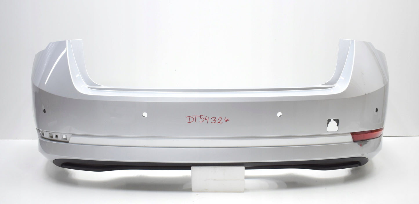 SKODA OCTAVIA IV 5E6 REAR BUMPER ORIGINAL SEDAN + BOTTOM