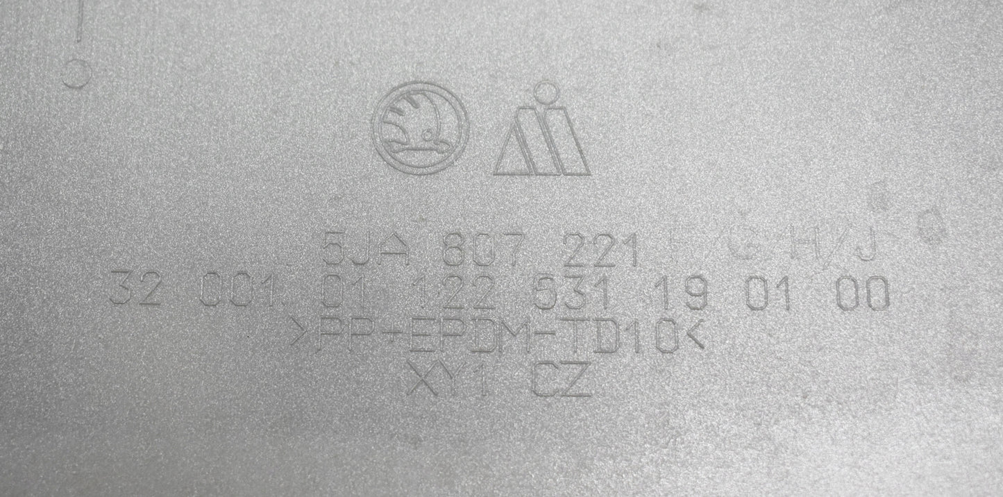 SKODA RAPID 5J FRONT BUMPER ORG