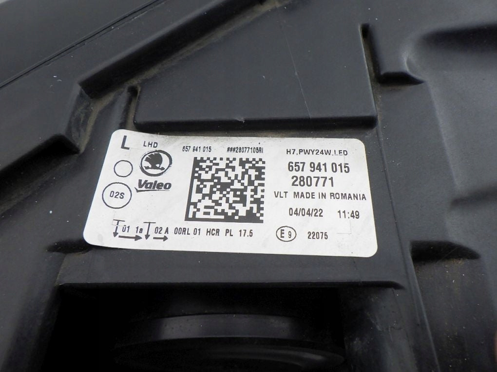 SKODA SCALA 657 LED 19- LEFT HEADLIGHT