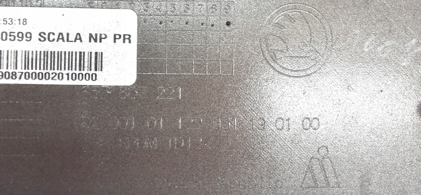 SKODA SCALA 657 MONTE CARLO FRONT BUMPER