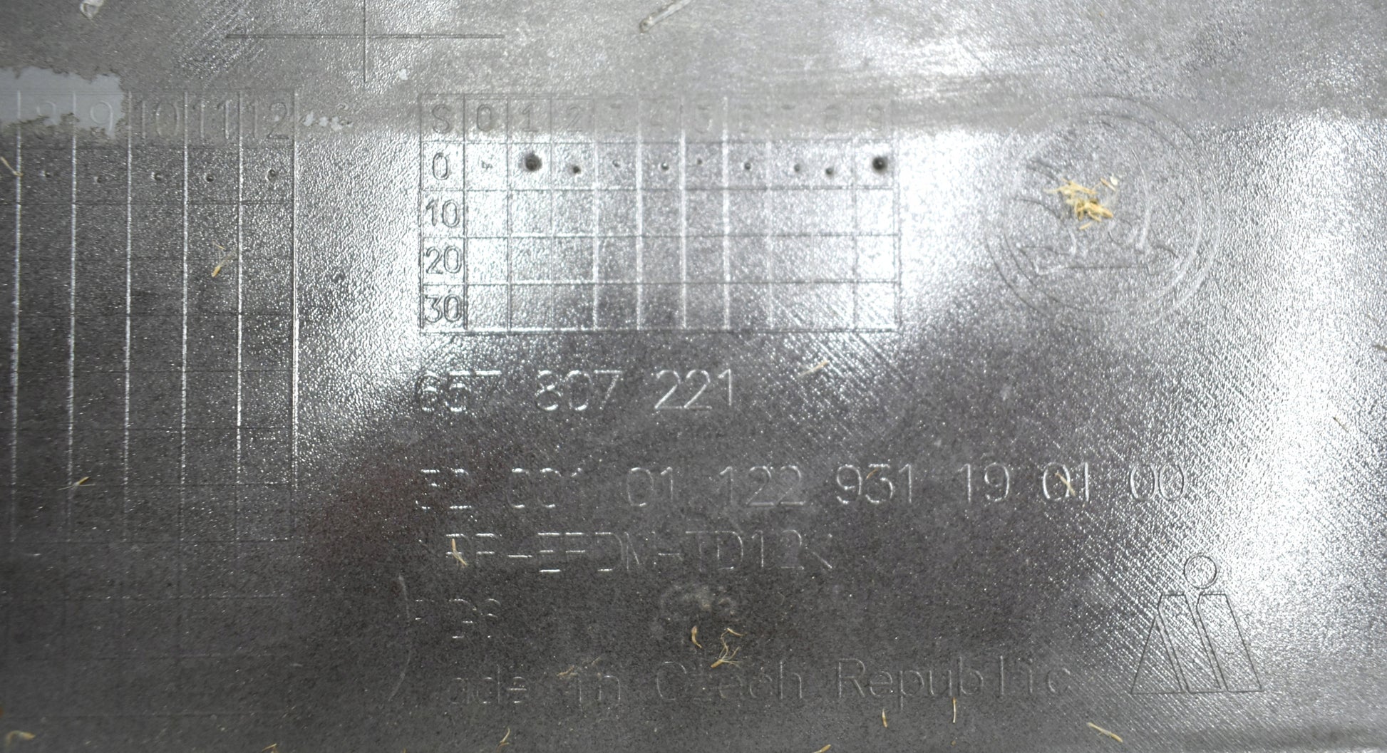 SKODA SCALA 657 FRONT BUMPER ORG