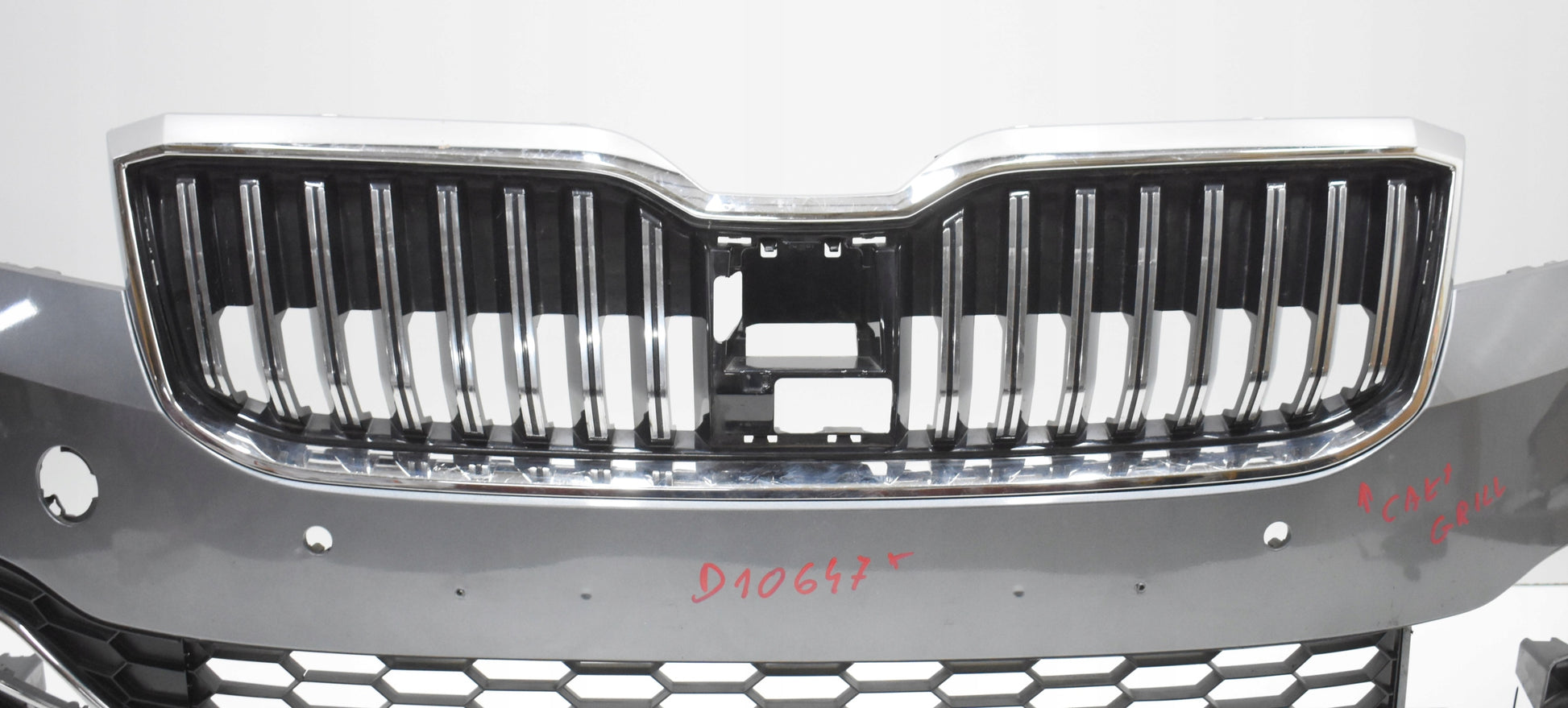 SKODA SUPERB III LIFT 3V FRONT BUMPER ORG + GRILLE + GRILL