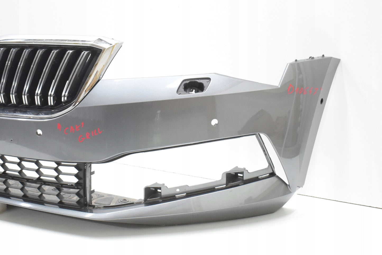 SKODA SUPERB III LIFT 3V FRONT BUMPER ORG + GRILLE + GRILL