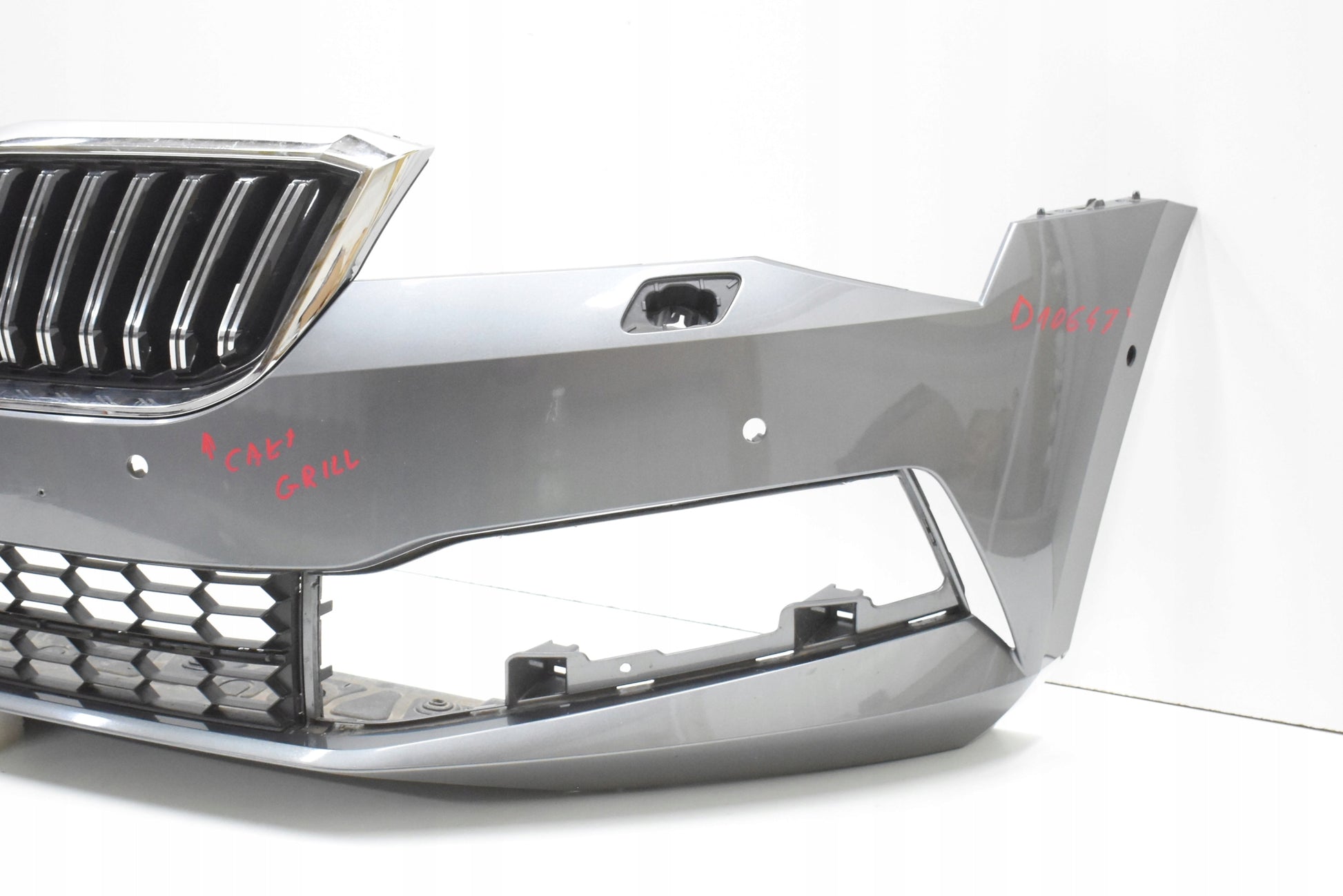 SKODA SUPERB III LIFT 3V FRONT BUMPER ORG + GRILLE + GRILL