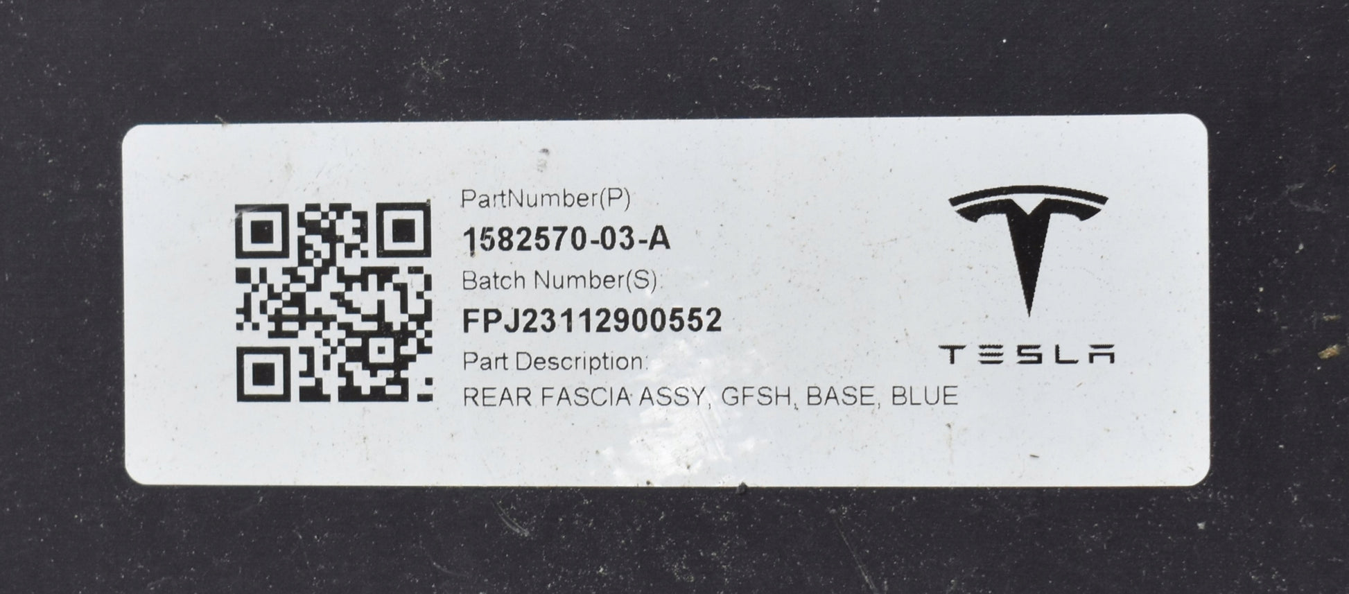 TESLA Model 3 Lift Highland Rear Bumper + Lower Section