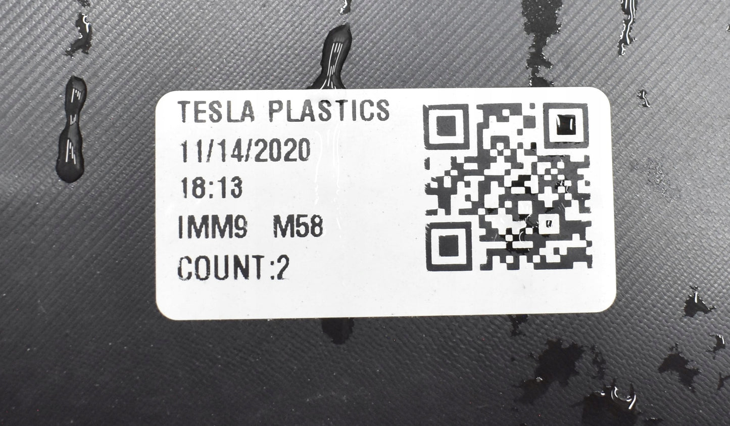 TESLA MODEL 3 REAR BUMPER ORG