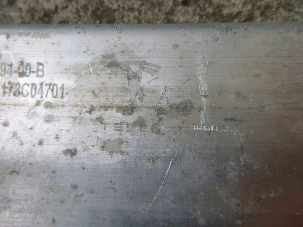 TESLA MODEL 3 III REINFORCEMENT 1084894-00-B FRONT LOWER BUMPER BEAM