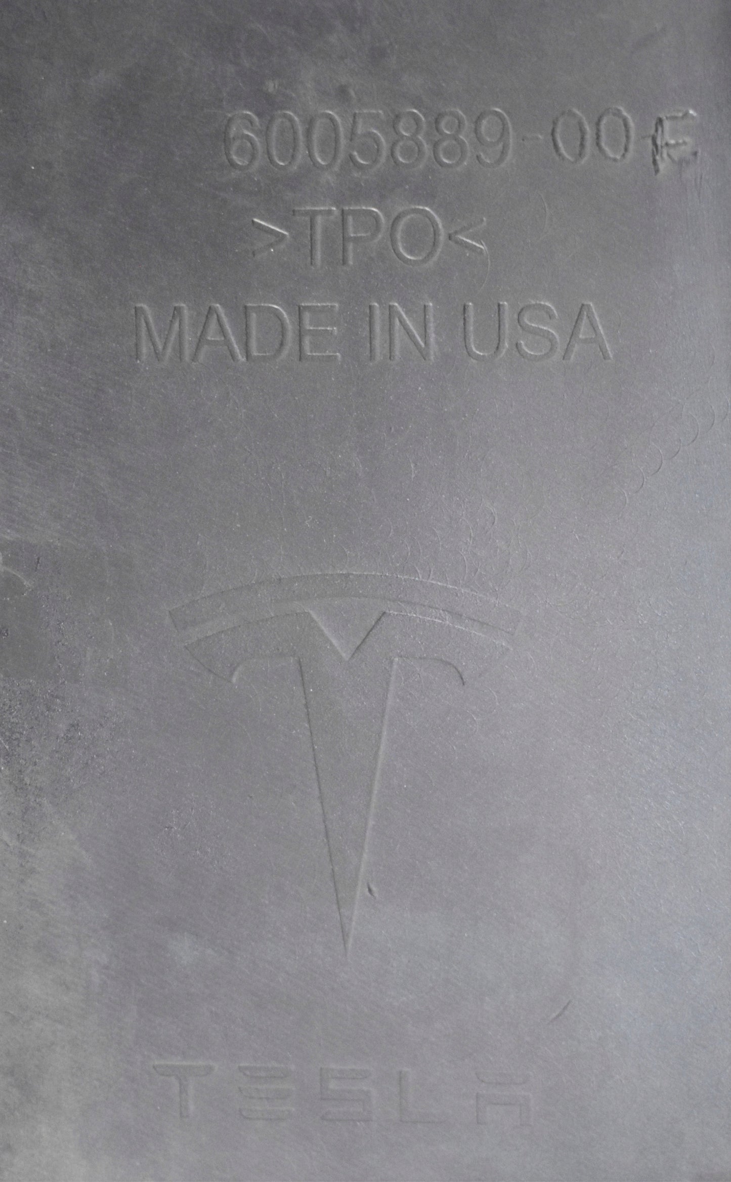 TESLA MODEL S FRONT BUMPER