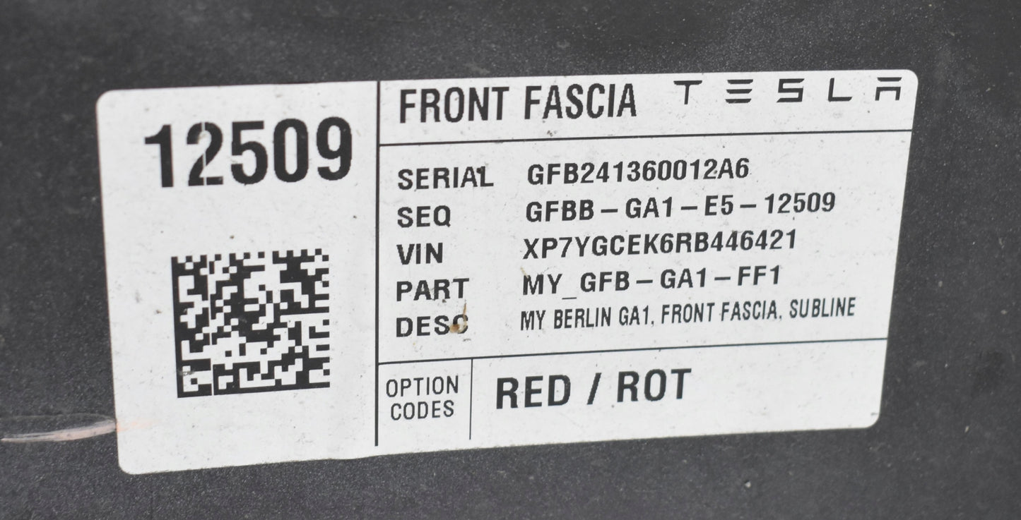 TESLA MODEL Y FRONT BUMPER ORG